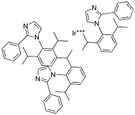 Tris[1-(2,6-diisopropylphenyl)-2-phenyl-1H-imidazole]iridium(III) CAS#: 914394-25-5