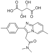 Zolpidem tartrate CAS#: 99294-93-6