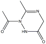 as-Triazin-6(1H)-one, 2-acetyl-2,5-dihydro-3-methyl- (6CI) CAS#: 99980-23-1