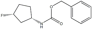 benzyl N-[(1R,3S)-3-fluorocyclopentyl]carbaMate CAS#: 932706-26-8