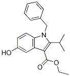 ethyl 1-benzyl-5-hydroxy-2-isopropyl-1H-indole-3-carboxylate CAS#: 951377-40-5