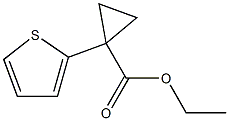 ethyl 1-(thiophen-2-yl)cyclopropanecarboxylate CAS#: 950604-72-5