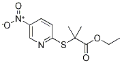 ethyl 2-methyl-2-[(5-nitro-2-pyridinyl)sulfanyl]propanoate CAS#: 952183-11-8