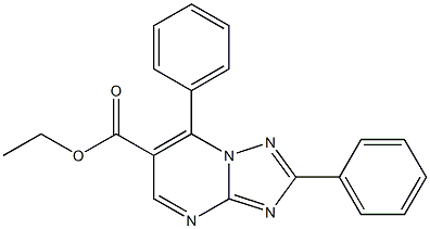 ethyl 2,7-diphenyl[1,2,4]triazolo[1,5-a]pyrimidine-6-carboxylate CAS#: 907972-01-4
