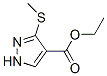 ethyl 3-methylthio-1H pyrazole-4-carboxylate CAS#: 929202-03-9