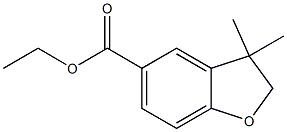 ethyl 3,3-dimethyl-2,3-dihydrobenzofuran-5-carboxylate CAS#: 943640-77-5