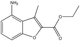 ethyl 4-amino-3-methylbenzofuran-2-carboxylate CAS#: 99245-00-8