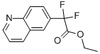 ethyl2,2-difluoro-2-(quinolin-6-yl)acetate CAS#: 943541-40-0