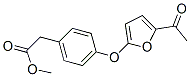 methyl 2-[4-[(5-acetyl-2-furyl)oxy]phenyl]acetate CAS#: 99834-89-6