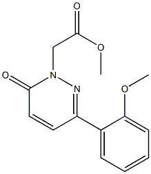 methyl [3-(2-methoxyphenyl)-6-oxopyridazin-1(6H)-yl]acetate CAS#: 923077-74-1
