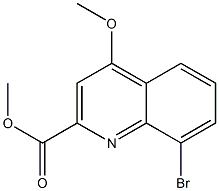 methyl 8-bromo-4-methoxyquinoline-2-carboxylate CAS#: 921760-93-2