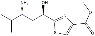 methyl2-((1R,3R)-3-amino-1-hydroxy-4-methylpentyl)thiazole-4-carboxylate CAS#: 921988-33-2