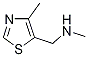 n-methyl-n-[(4-methyl-1,3-thiazol-5-yl)methyl]amine CAS#: 920479-07-8