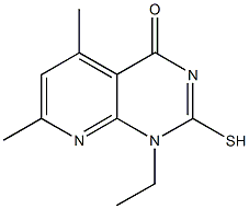 pyrido[2,3-d]pyrimidin-4(1H)-one, 1-ethyl-2-mercapto-5,7-d CAS#: 937599-68-3