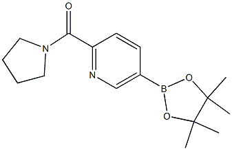 pyrrolidin-1-yl(5-(4,4,5,5-tetraMethyl-1,3,2-dioxaborolan-2-yl)pyridin-2-yl)Methanone CAS#: 940314-18-1