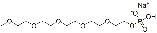 sodium 2,5,8,11,14-pentaoxahexadecan-16-yl hydrogen phosphate CAS#: 99688-43-4