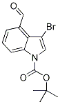 tert-Butyl 3-bromo-4-formyl-1H-indole-1-carboxylate CAS#: 921125-94-2
