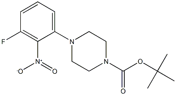 tert-Butyl 4-(3-fluoro-2-nitrophenyl)piperazine-1-carboxylate CAS#: 915135-20-5