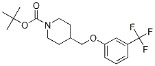 tert-Butyl 4-((3-trifluoromethylphenoxy)methyl)piperidine-1-carboxylate CAS#: 954229-23-3