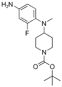 tert-Butyl 4-[(4-amino-2-fluorophenyl)(methyl)amino]piperidine-1-carboxylate CAS#: 952285-83-5