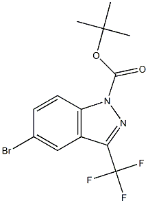 tert-Butyl 5-broMo-3-(trifluoroMethyl)-1H-indazole-1-carboxylate CAS#: 929617-37-8