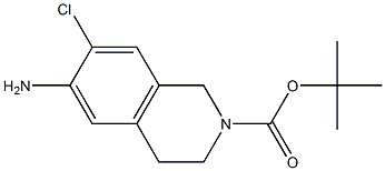 tert-Butyl 6-aMino-7-chloro-3,4-dihydroisoquinoline-2(1H)-carboxylate CAS#: 912846-75-4