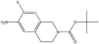 tert-Butyl 6-aMino-7-fluoro-3,4-dihydroisoquinoline-2(1H)-carboxylate CAS#: 912846-68-5