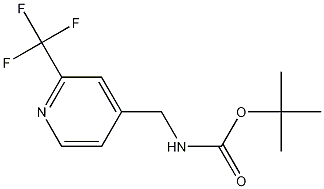 tert-butyl ((2-(trifluoromethyl)pyridin-4-yl)methyl)carbamate CAS#: 916210-33-8