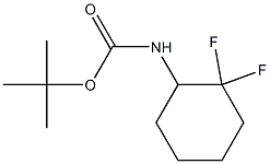 tert-butyl 2,2-difluorocyclohexylcarbamate CAS#: 921602-82-6