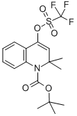 tert-butyl 2,2-dimethyl-4-{[(trifluoromethyl)sulfonyl]oxy}quinoline-1(2H)-carboxylate CAS#: 935534-44-4