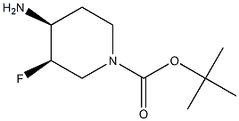 tert-butyl (3R,4S)-4-amino-3-fluoropiperidine-1-carboxylate CAS#: 907544-17-6