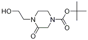 tert-butyl 4-(2-hydroxyethyl)-3-oxopiperazine-1-carboxylate CAS#: 910573-06-7