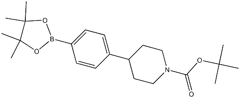 tert-butyl 4-(4-(4,4,5,5-tetramethyl-1,3,2-dioxaborolan-2-yl)phenyl)piperidine-1-carboxylate CAS#: 956136-85-9