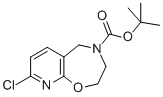 tert-butyl 8-chloro-2,3-dihydropyrido[3,2-f][1,4]oxazepine-4(5H)-carboxylate CAS#: 956434-30-3