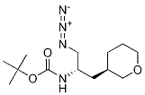 tert-butyl (S)-1-azido-3-((R)-tetrahydro-2H-pyran-3-yl)propan-2-ylcarbaMate CAS#: 942145-24-6
