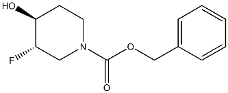 trans-1-Cbz-3-fluoro-4-hydroxypiperidine CAS#: 913574-96-6