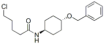 trans-5-Chloro-N-[4-(phenylmethoxy)cyclohexyl]-pentanamide CAS#: 98454-45-6