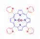 Structure of 5,10,15,20-tetrakis-(2,6-dichlorophenyl)-porphyrin-Co(II) CAS#