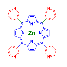 Structure of meso-Tetra (3-pyridyl) porphine-Zn(II) CAS 31183-11-60