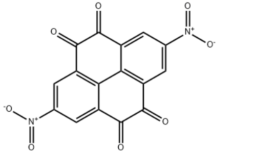 Structure of 2,7-dinitropyrene-4,5,9,10-tetraone CAS 2151811-65-1