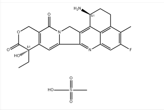 structure of exatecan mesilate CAS16969-90-38
