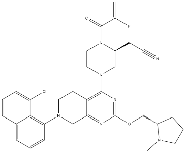 Structure of Adagrasib CAS 2326521-71-3
