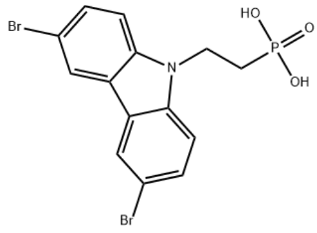 Structure of Br-2PACz CAS 2762888-11-7