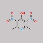 2,6-Dimethyl-3,5-Dinitropyridin-4-Ol CAS#: 31872-55-6