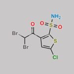 3-(2,2-Dibromoacetyl)5-Chlorothiophene-2-Sulfonamide CAS#: N/A