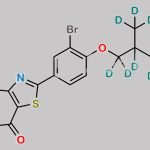3-Descyano 3-Bromo-Febuxostat D9 CAS#: N/A