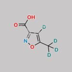 5-Methylisoxazole-3-Carboxylic-d4 Acid CAS#: 1267623-84-6