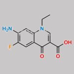 Despiperazine Amino Norfloxacin CAS#: 75001-63-7
