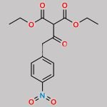 Diethyl 2-(2-(4-nitrophenyl)acetyl)malonate CAS#: 62044-14-8