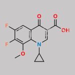 Difluoro Methoxy Gatifloxacin CAS#: 112811-72-0